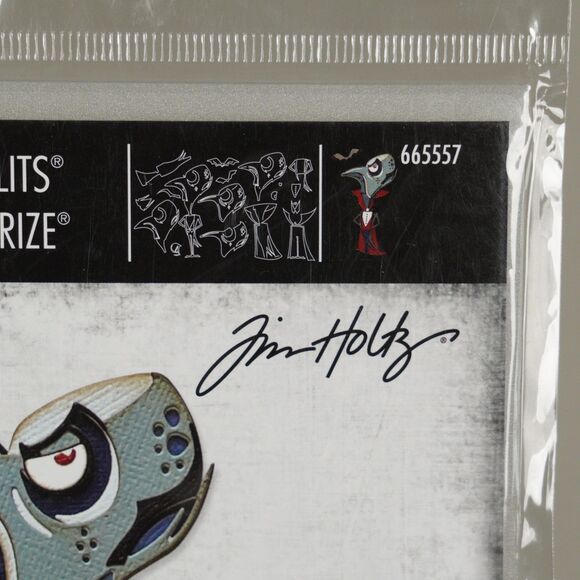 Lot of 5 Sizzix Thinlits Dies and Embossing Folder Jim Holtz Colorized Texture - Picture 10 of 16